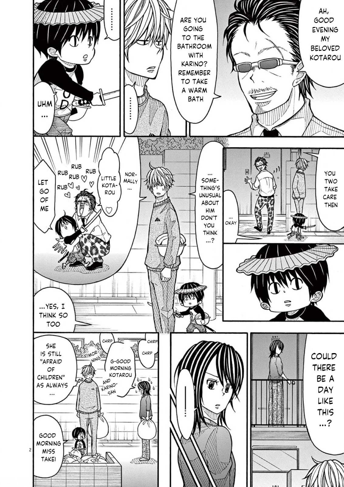 Kotaro Lives Alone, Chapter 129 image 002
